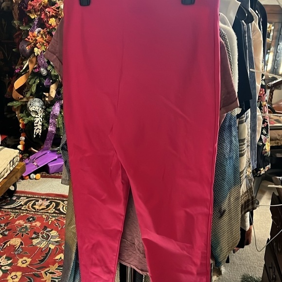 NWT size 14 hot pink career ready women’s pants by modes crystal - Picture 5 of 6